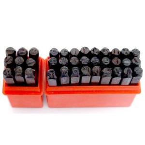 ２ケース 英字&数字☆36PCS刻印セットアルファベット数字、金属の打刻に