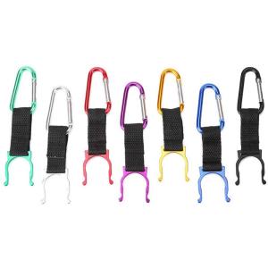 カラビナペットボトルホルダー　６カラー キーチェーン