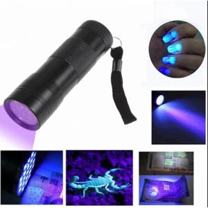 紫外線 LED 9灯 UVブラックライト 40...の詳細画像2