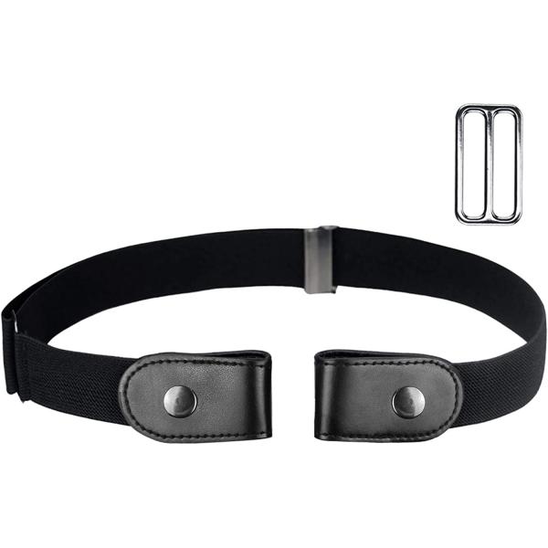 ゴムベルト レディース ベルト ゴム 男女兼用 サイズ調整可能 バックル付 キッズ メンズ ノーバッ...