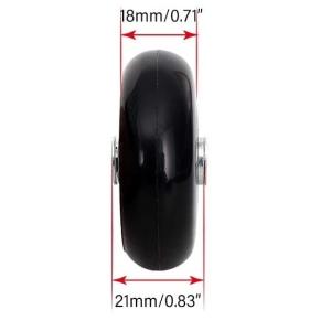 スーツケース タイヤ 4個セット 50mm 5...の詳細画像3