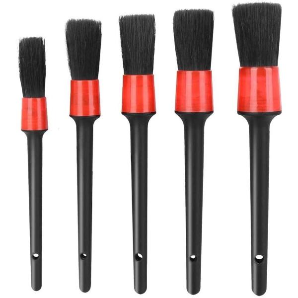 送料240円　洗車ブラシ 5本セット ブラシ タイヤ ホイール 外装 細かい 隙間 汚れ 洗浄 クリ...