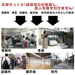ダミーカメラ 防犯カメラ ダミー 屋外用 2カ...の詳細画像4
