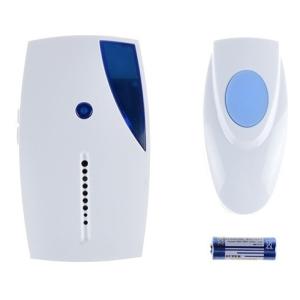 送料390円 ワイヤレス ドアチャイム 呼び鈴 送・受信機セット