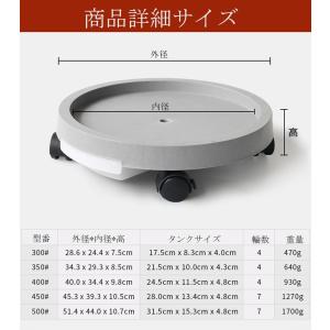 鉢台 排水トレー付き 鉢受け キャスター付き ...の詳細画像4