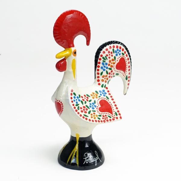 ポルトガル ニワトリ 置物 バルセロスのおんどり ガロ 手描き バルセロスの雄鶏 幸せを呼ぶ ヨーロ...