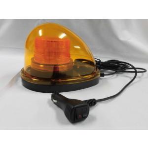 モーターレス車載型ＬＥＤ回転灯・点滅灯黄発光