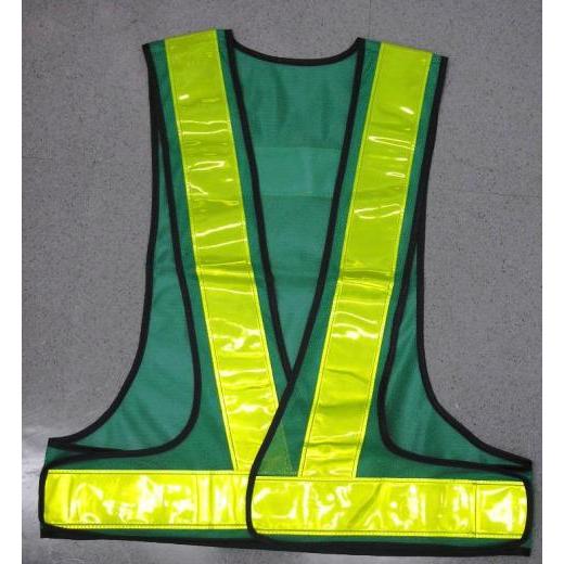 反射ベストV60緑・黄30着￥1500