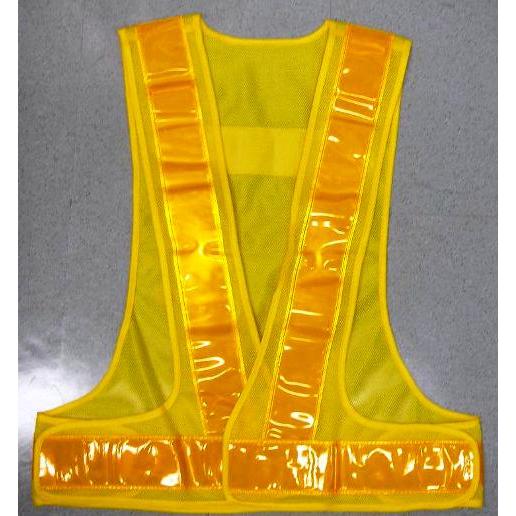反射ベスト　V60黄・黄　30着/1着￥1500