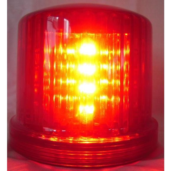 電池式LED回転灯赤色10台まとめて