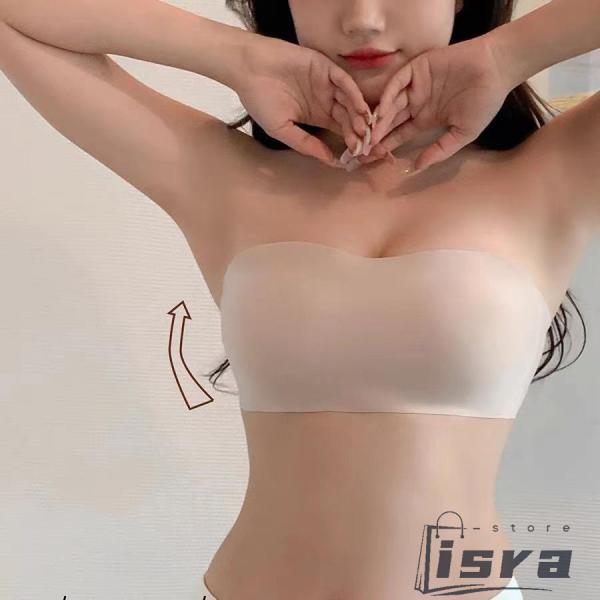 紐なしブラ 涼しい 着心地いい 安定感抜群 ブラジャー 落ちない ストラップレス ブラ 肩紐なし 盛...