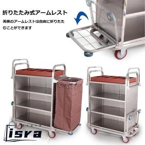 ホテルリネンカート ランドリーカート 多目的ク...の詳細画像1