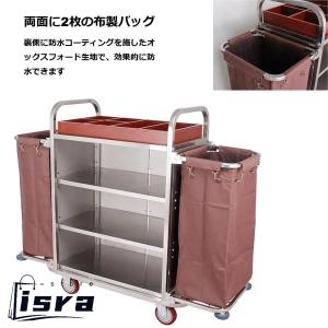 ホテルリネンカート ランドリーカート 多目的ク...の詳細画像2