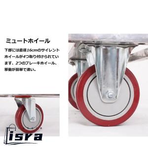 ホテルリネンカート ランドリーカート 多目的ク...の詳細画像4