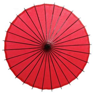 和傘 舞踊用小番傘 赤 雨天使用不可 ／雨傘／蛇の目傘 : 和傘・野点傘