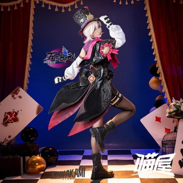 猫屋小舗　原神　コスプレ　リネ　双子　衣装　帽子込み　※ウィッグ　鞋　トランプ　追加可　