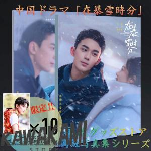 中国ドラマ「在暴雪時分(邦題:ロマンスの降る街)」写真集 ウーレイ（呉磊）チャオジンマイ(趙今麦）主演 ポストカード付き！！