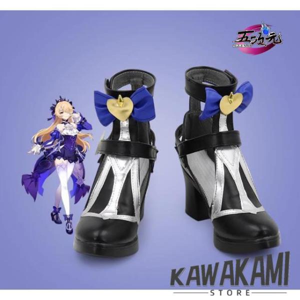 五次元　原神　コスプレ　フィッシュル　極夜真夢　靴