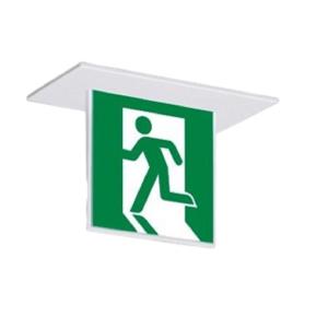 LED非常口・避難口天井埋込型誘導灯セット FBK-10722-LS17+ET-10702×2