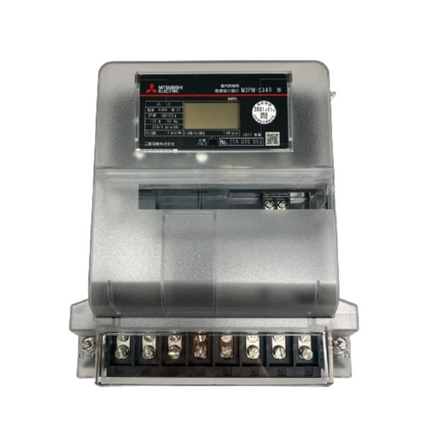 電子式電力量計 M3PM-S34R 3P4W 100/173V 120A 50Hz