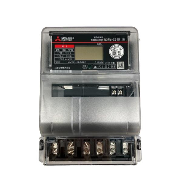 電子式電力量計 M2PMシリーズ M2PM-S34R1P3W100V120A50HZ