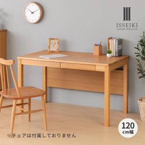 パソコンデスク ワークデスク オフィスデスク 学習机 学習デスク 机 広め 木製 幅120cm アドット ISSEIKI｜isseikifurnitureshop