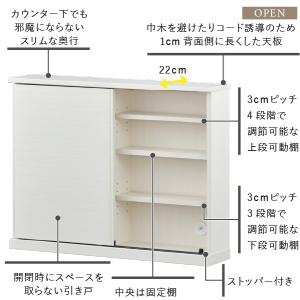 ISSEIKI 公式 カウンター 収納 キッチ...の詳細画像2