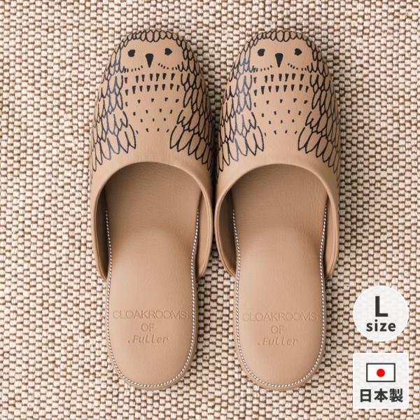 スリッパ ルームシューズ PANTOUFLE Lサイズ WAFFER CLOAKROOMS