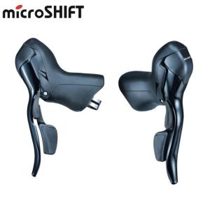 microshift SB-R472 マイクロシフト デュアルコントロールレバー SHIMANO STI互換 ブレーキ変速レバー ロードバイク 自転車部品｜isshoudou