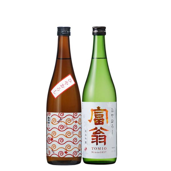 日本酒 2025年 秋酒 ひやおろし 2本セット 太平山・富翁 720ml 秋冬のお酒 新生活 入学...