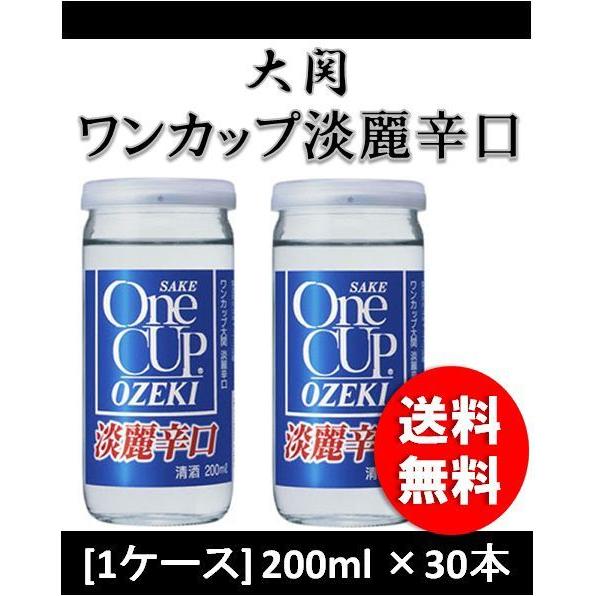 日本酒 大関 ワンカップ 淡麗辛口 200ml 30本 1ケース