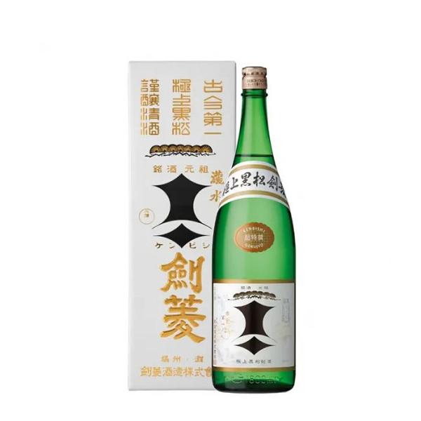 日本酒 極上黒松剣菱 剣菱酒造 1800ml 1.8L 1本