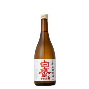 日本酒 ひやおろし 白鷹 生もと特別純米 赤ラベル 秋の限定酒 720ml 1本 ギフト