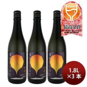 日本酒 燦爛 山廃純米酒 1800ml 1800ml 3本 外池酒造店 ギフト WGO 既発売