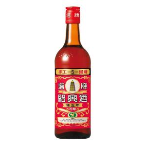 紹興酒 塔牌 花彫 陳五年 1800ml 1.8L × 2ケース / 12本 宝 宝酒造