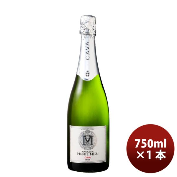 スペイン マルケス・デ・モンテ・メル・ブリュット・カバ 750ml 1本 白・辛口・発泡 スペイン ...