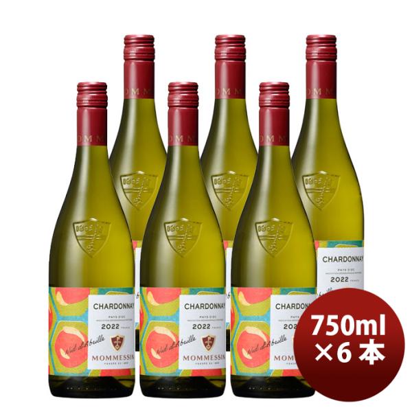 白ワイン フランス モメサン シャルドネ 750ml 6本 お酒 お酒 新生活 のし・ギフト対応不可