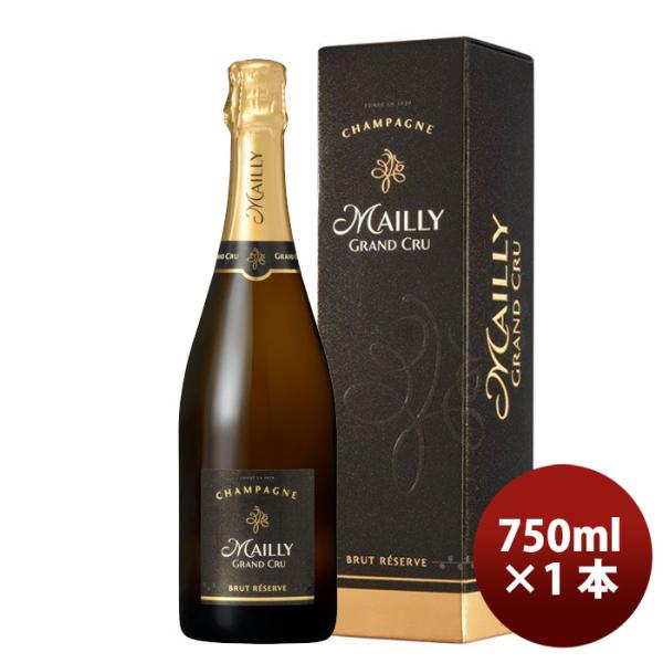 グランクリュ マイィ ブリュット レゼルバ 箱付き 750ml × 1本 フランス シャンパン スパ...