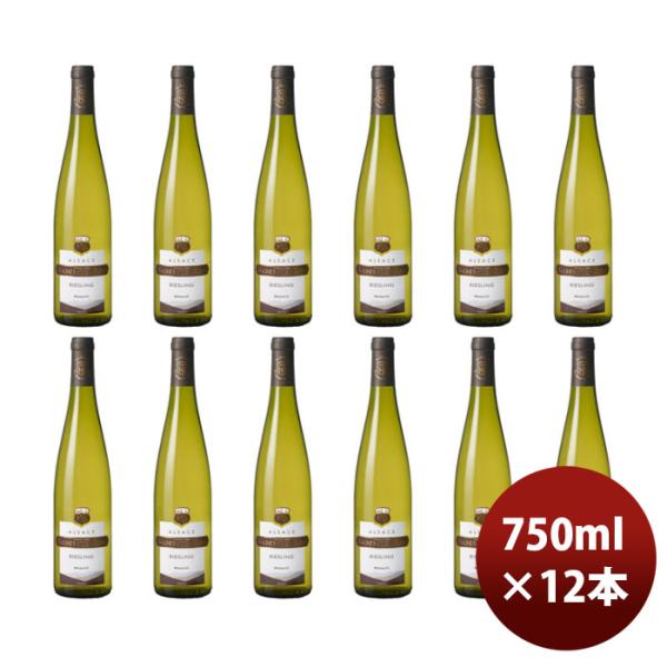 白ワイン フランス アルザス クンツ・バー リースリング モザイク 750ml × 1ケース / 1...