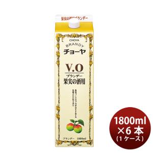 送無 セット6 ST 果実の酒用 V.O 35度 1800ml×6本 1.8L 紙パック 送料