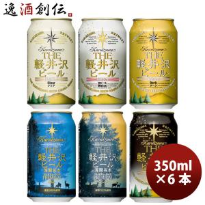 THE軽井沢ビール ビール 長野県 THE 軽井沢ビール 定番 缶 6種 6本