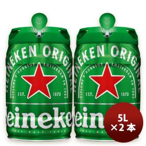 Heineken HJ ハイネケン 5Lケグ 5L × 2ケース / 2本 : 逸酒創伝