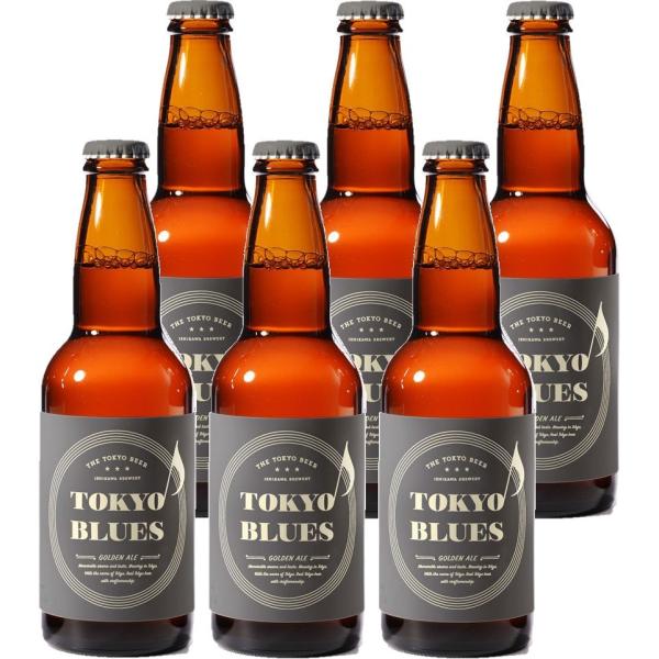 東京ブルース ゴールデンエール 330ml×6本 / TOKYO BLUES Golden Ale ...