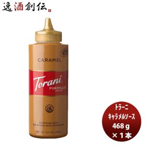 トラーニ キャラメルソース 468g 1本 キャラメルシロップ ナチュラル
