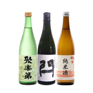 日本酒 京都 地酒 飲み比べセット 720ml 3本 聚楽第 閂 桃の滴｜isshusouden