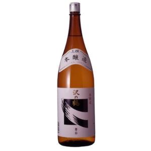 日本酒 上撰 沢の鶴 本醸造 辛口（Ｐ）  1800ml 1.8L 1本｜isshusouden