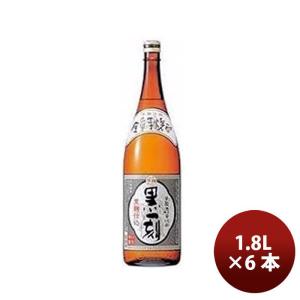 芋焼酎 宝酒造 25度 宝 全量芋焼酎 黒一刻 1800ml 1.8L 6本 1ケース のし・ギフト・サンプル各種対応不可｜isshusouden