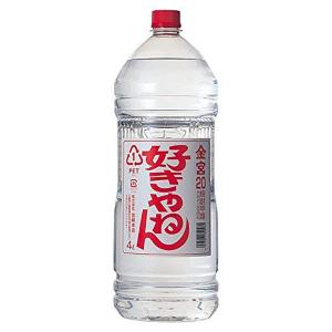 甲類焼酎 20度 金宮 好きやねん ペット 4L×1本 4000ml 4L  キンミヤ焼酎　宮崎本店｜isshusouden