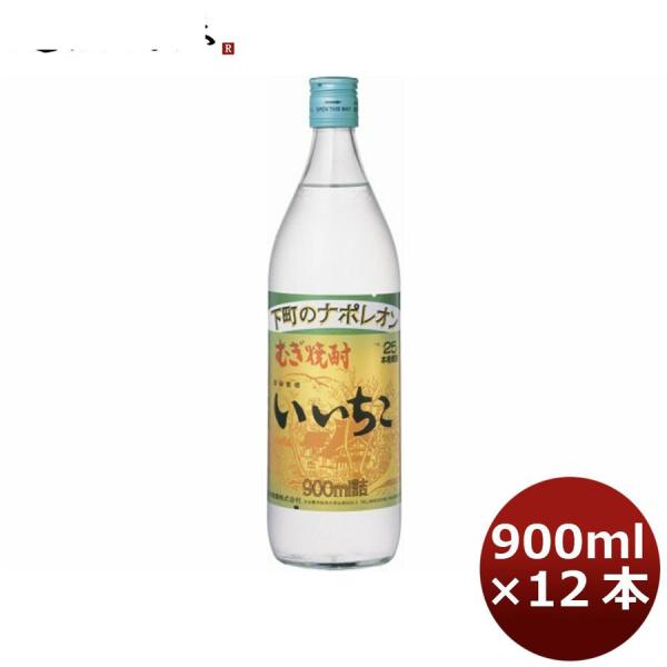 麦焼酎 いいちこ 25度 900ml×1本 瓶 大分県 三和酒類