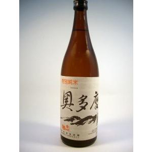 日本酒 千代鶴 純米 奥多摩 中村酒造場 720ml 1本